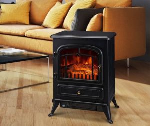 Estufa para calentar la casa